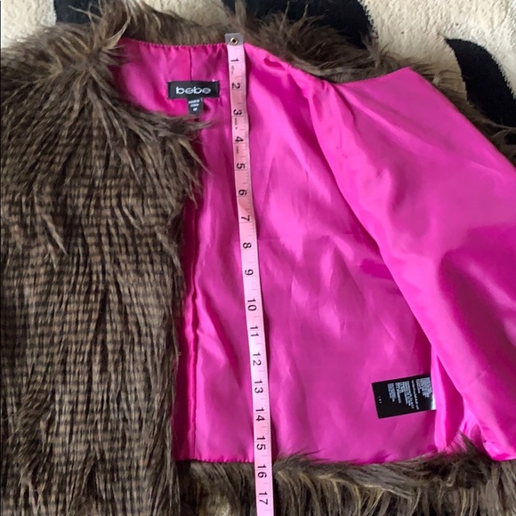 BeBe💋 faux fur cropped jacket - Picture 8 of 8